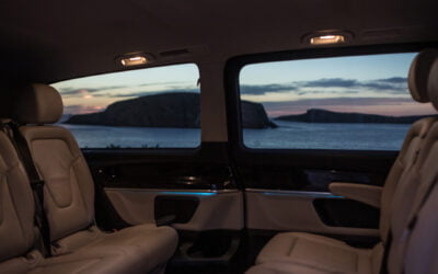 Mercedes V-Class, luxury vehicle for private transfers in Ibiza